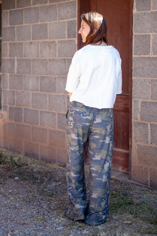 Regan Raw Hem Tee