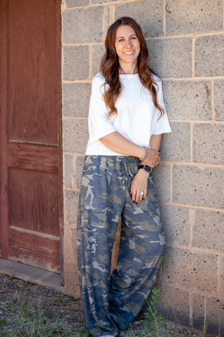 Regan Raw Hem Tee