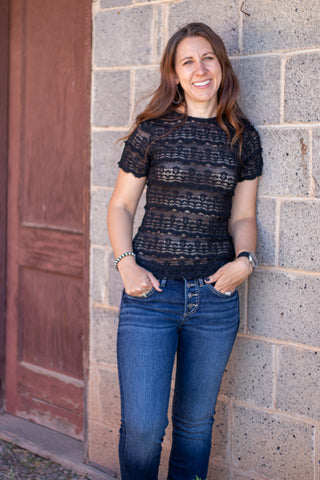 Rosalie Lace Top