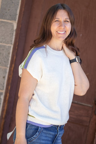 Shayla Colorblock Dolman Top
