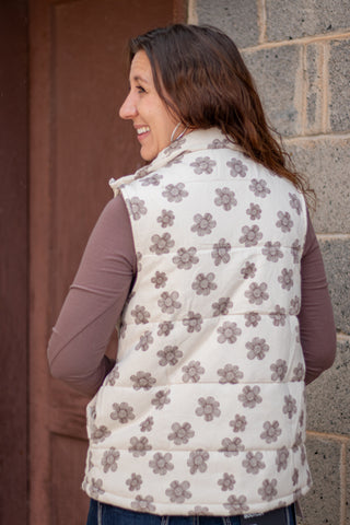 Sweet Daisy Padded Vest