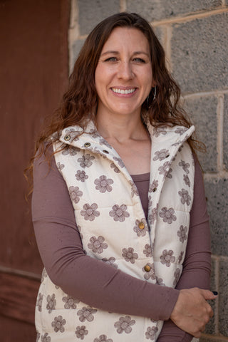 Sweet Daisy Padded Vest