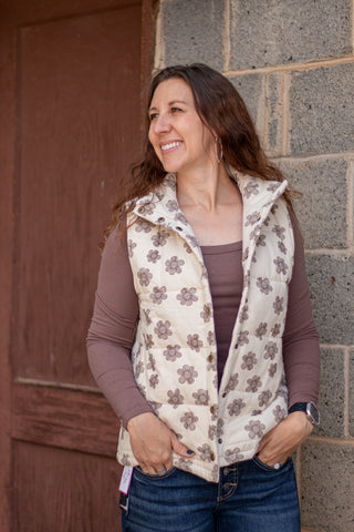 Sweet Daisy Padded Vest