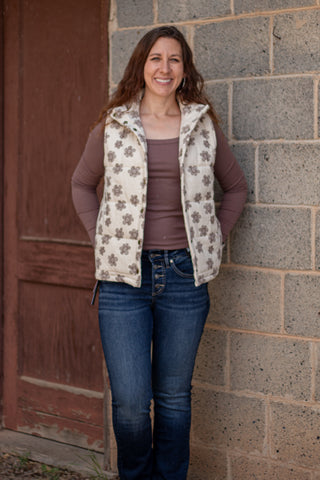Sweet Daisy Padded Vest