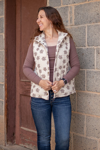 Sweet Daisy Padded Vest