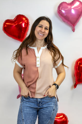 Shantee Colorblock Tee