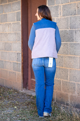 Shiloh Vest- Dolphin Gray