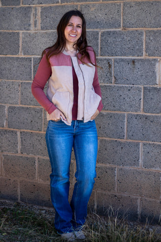 Shiloh Vest- Taupe