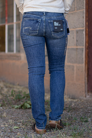 Suki Straight Jean~ Silver Jeans