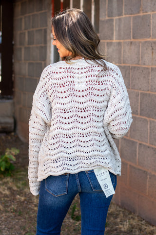 Take The Lead Crochet Cardigan