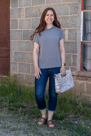 Teagan Ribbed Knit Top