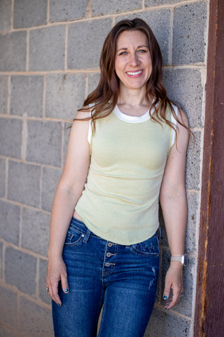 The Traveler Two Tone Tank