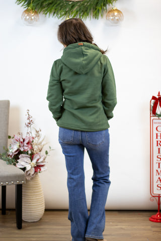 Wanakome Artemis Hoodie- Moss Green