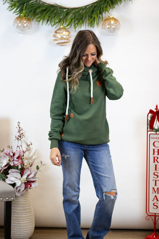 Wanakome Artemis Hoodie- Moss Green