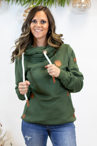 Wanakome Artemis Hoodie- Moss Green