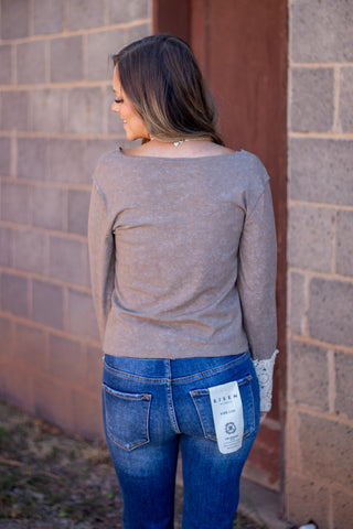 Worn Well Crochet Sleeve Top