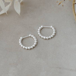 Pinpoint Hoops: Silver
