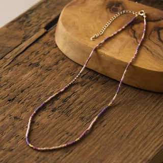 Blush vibration necklace