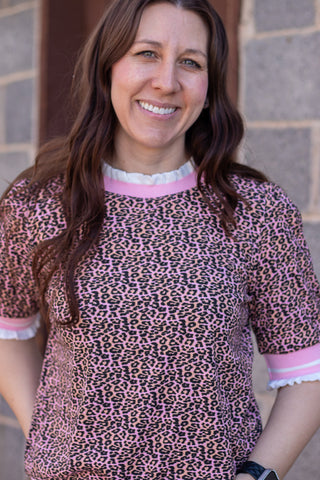 Catching Stares Leopard Top