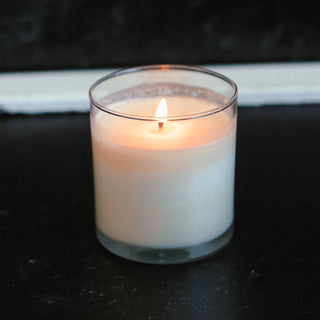 9 oz Whiskey Glass Candle- Multiple Scents