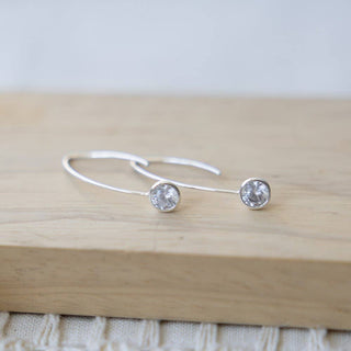 Wren Earrings: Silver
