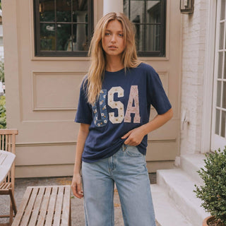 USA Studded Top