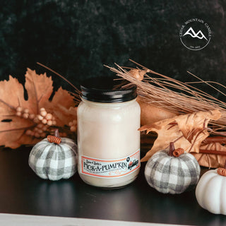 Pumpkin Patch Mason Jar Candle