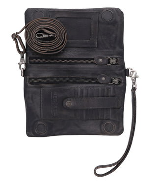BedStu Cadence Crossbody- Black Rustic