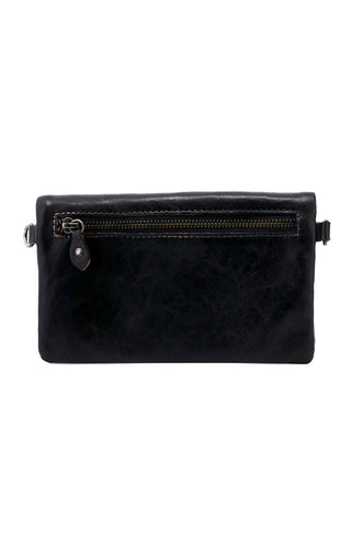 BedStu Cadence Crossbody- Black Rustic