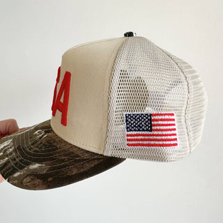 USA Camo Cap