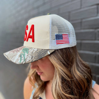 USA Camo Cap