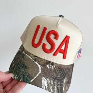 USA Camo Cap