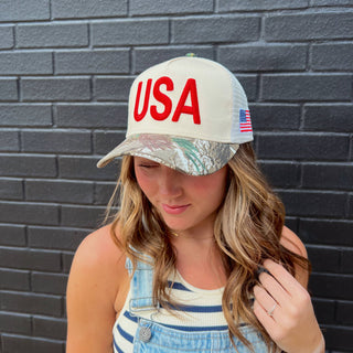 USA Camo Cap