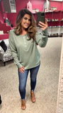 Kenzie Top- Sage