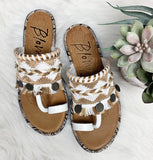 Raelynn Sandals- Pearl White~ Blowfish