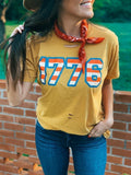1776 Distressed Tee