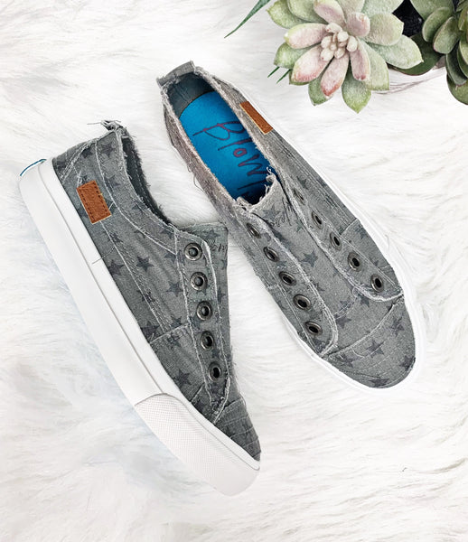 Play Sneaker- Wolf Grey Galaxy~ Blowfish