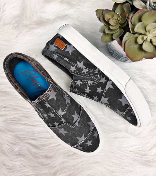 Maddox Sneaker- Charcoal Galaxy~ Blowfish