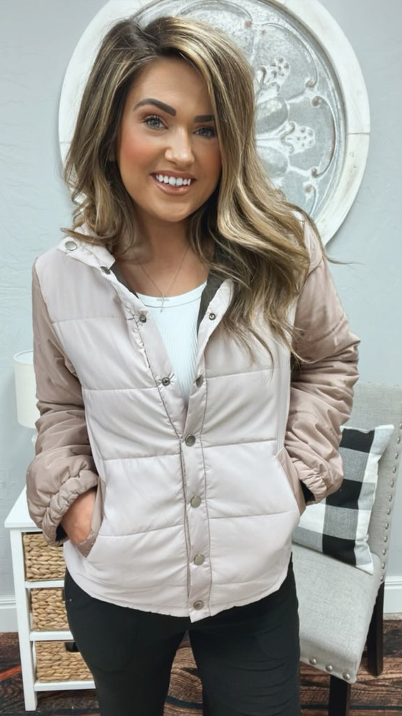 Expecting You Puffer Jacket