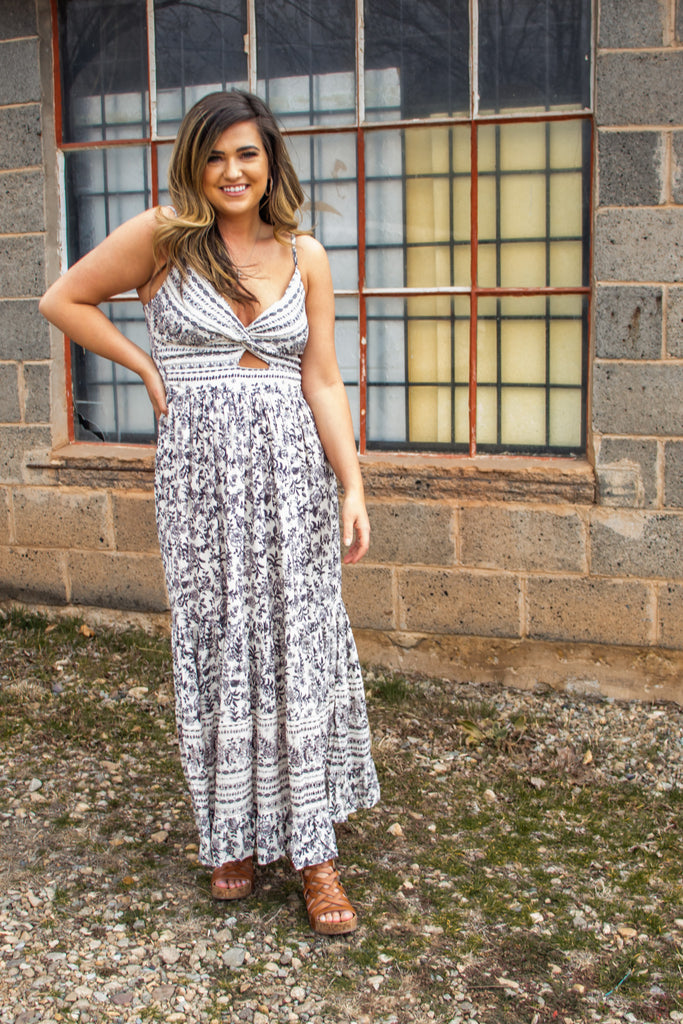 The Easy Life Floral Maxi Dress