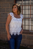 Feeling Boho Crochet Tank