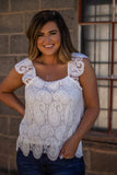 Feeling Boho Crochet Tank