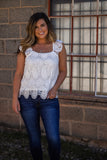 Feeling Boho Crochet Tank