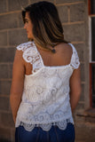 Feeling Boho Crochet Tank