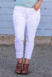 Maizey White Skinny Jean