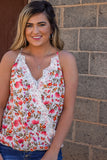 Refuse To Give Up Floral Tank