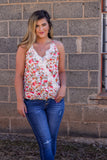 Refuse To Give Up Floral Tank
