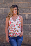 Refuse To Give Up Floral Tank