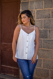 Don't Waste A Moment Tank - White