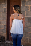 Don't Waste A Moment Tank - White